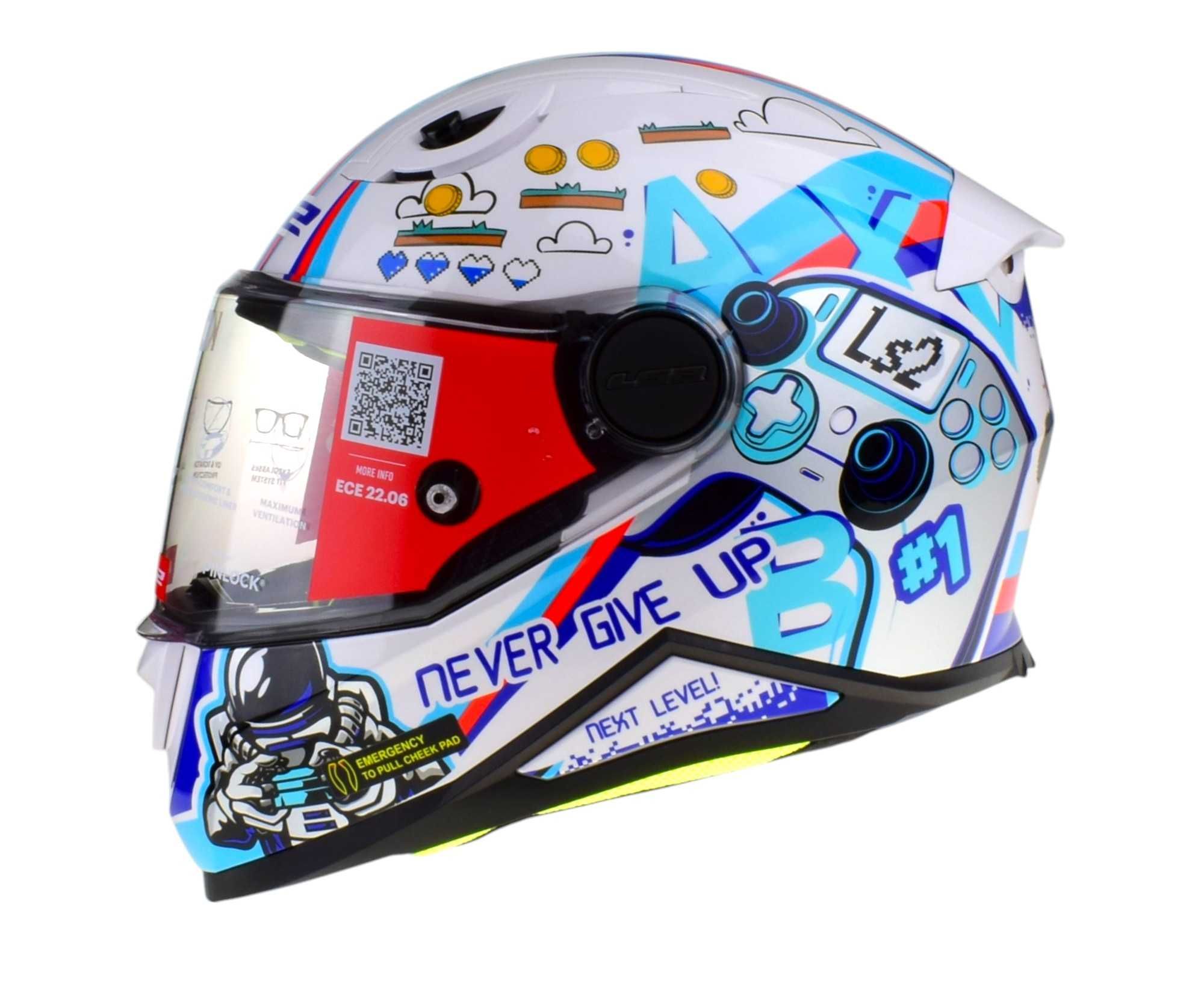 Kask dziecięcy LS2 FF812 KID NEXT LEVEL