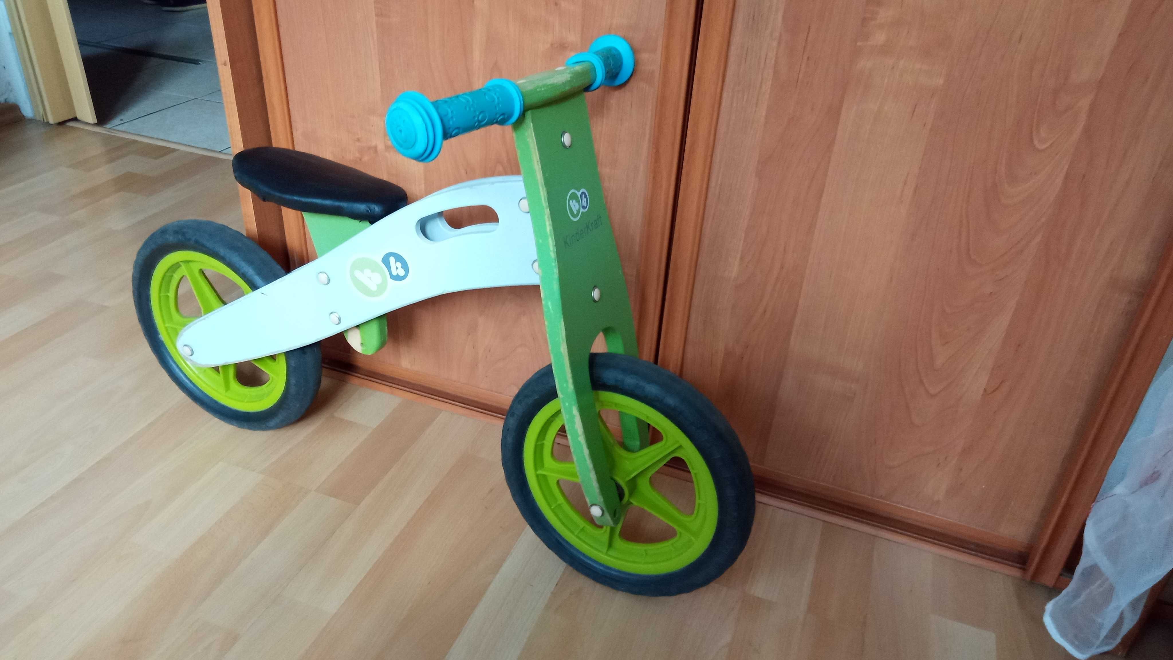Drewniany rowerek biegowy Kinderkraft Runner - biegówka
