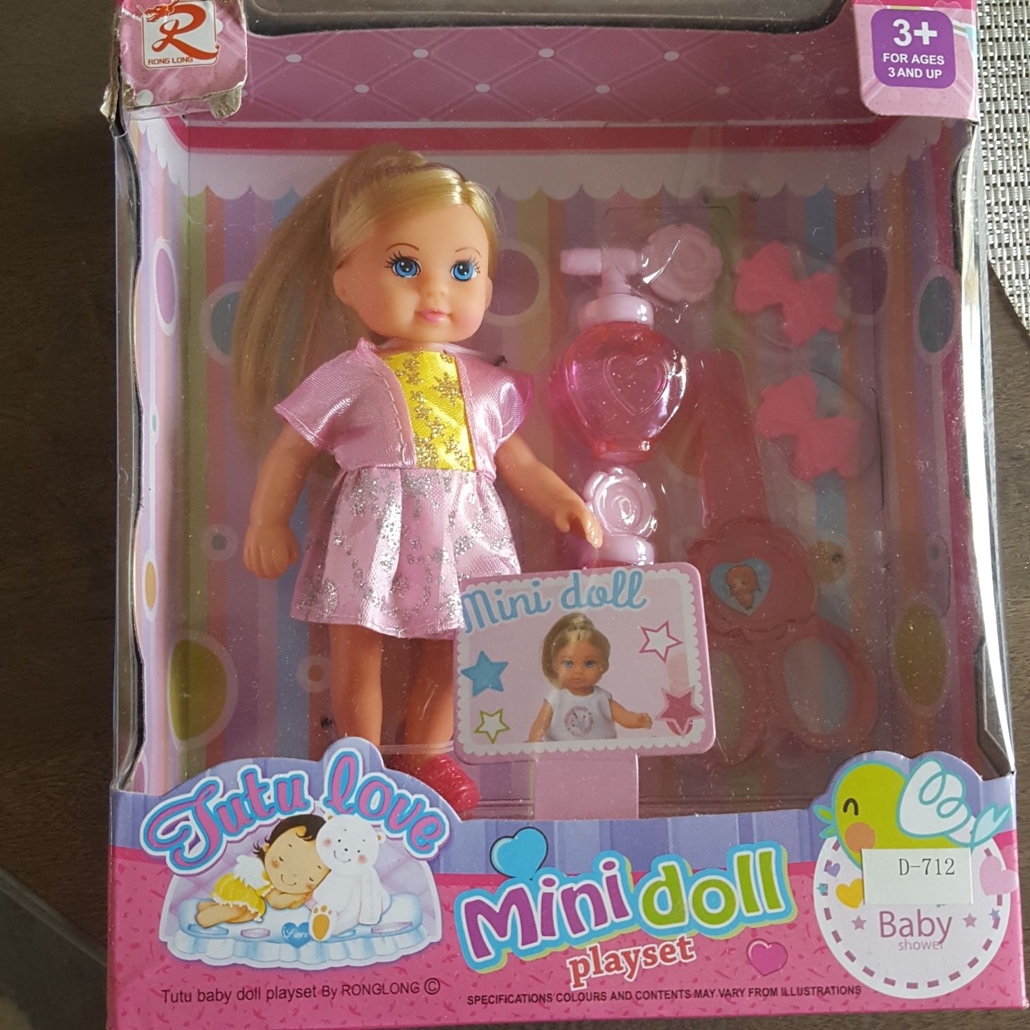 Lalka mini Tutu Love  fryzjerka z akcesoriami