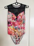 Sliczne nowe body Barbie vintage koronka S/M