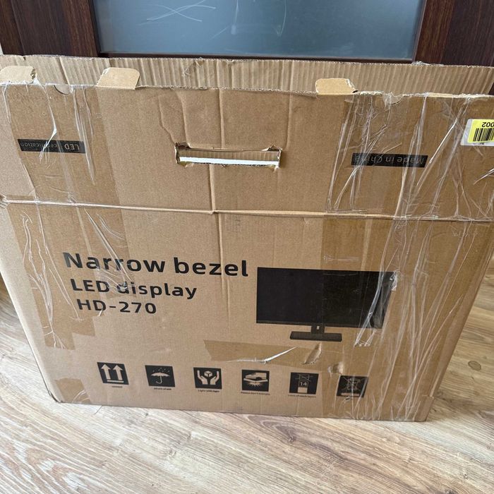 Monitor komputerowy PRECHEN 27" FHD 1920 x 1080 LED, bezramkowy