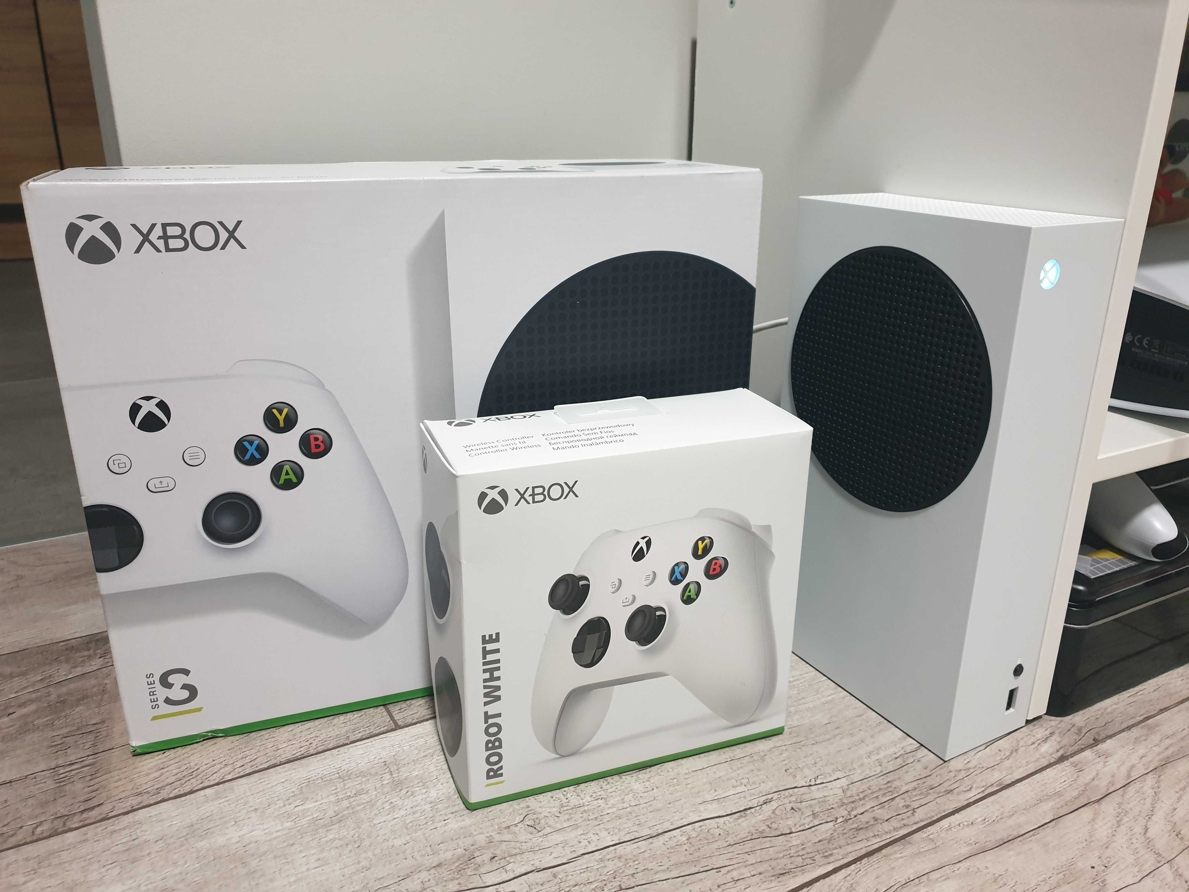 Xbox Series S 4K SSD. Gwarancja do 10.2026. Nowy Pad.