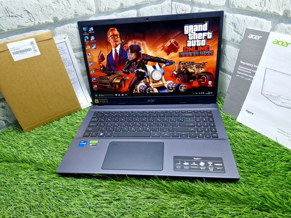 Магазин:Acer Aspire 7/Core i5-12450H/16gb/500SSD/RTX 2050 4ГБ/Игровой.