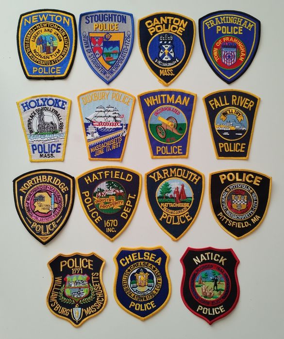 шеврони Нашивки полиции сша