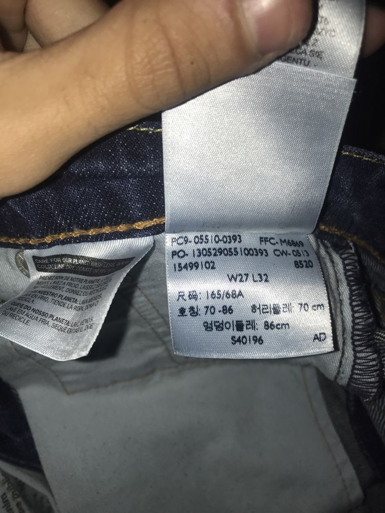 Джинсы Levi’s 510