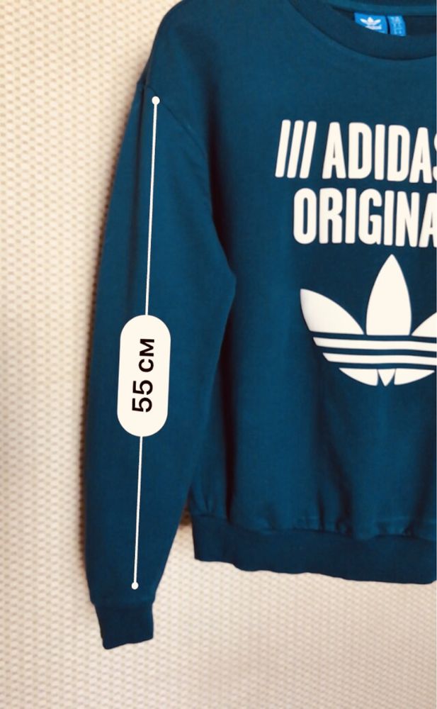Світшот Adidas розмір S наш 44-46 худі байка светр