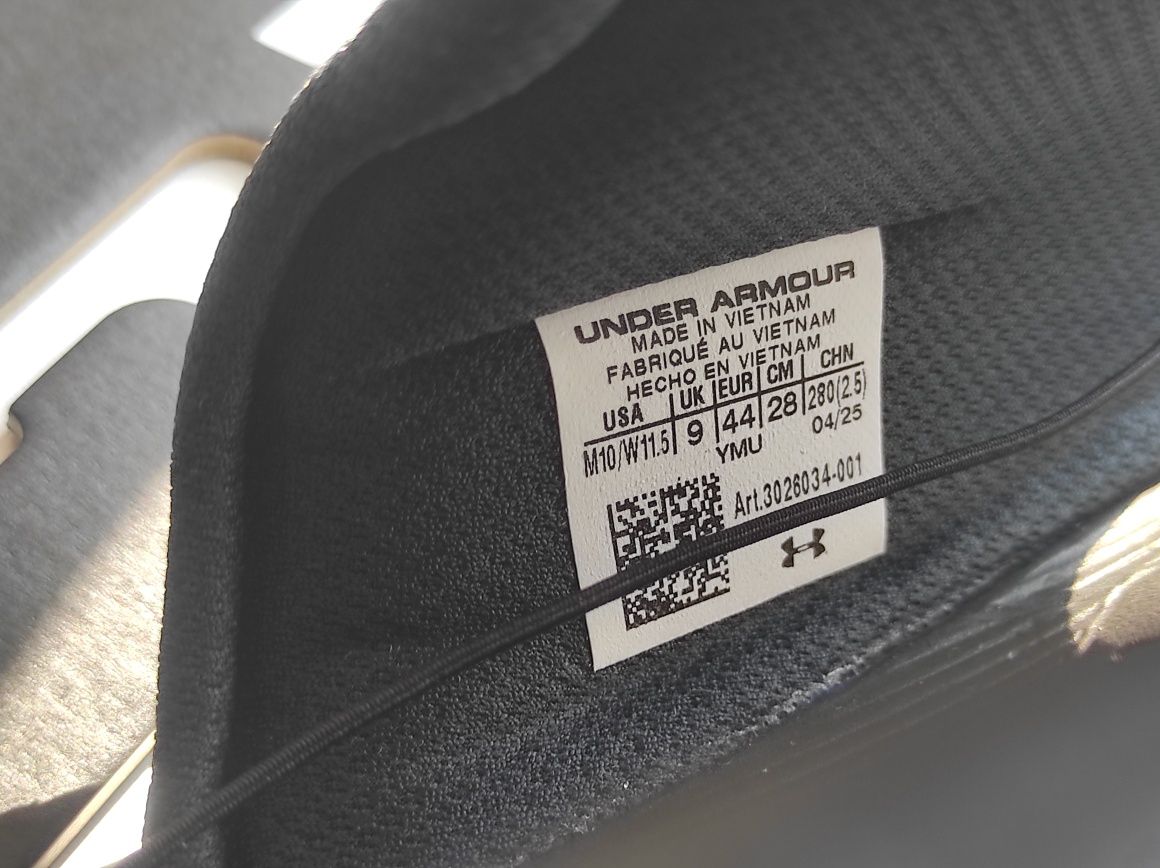 Чорні слайдери Under Armour UA  Project Rock
