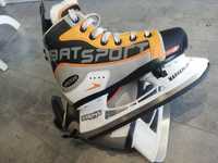 Łyżwy hokejowe regulowane 35- 38 Bat sport