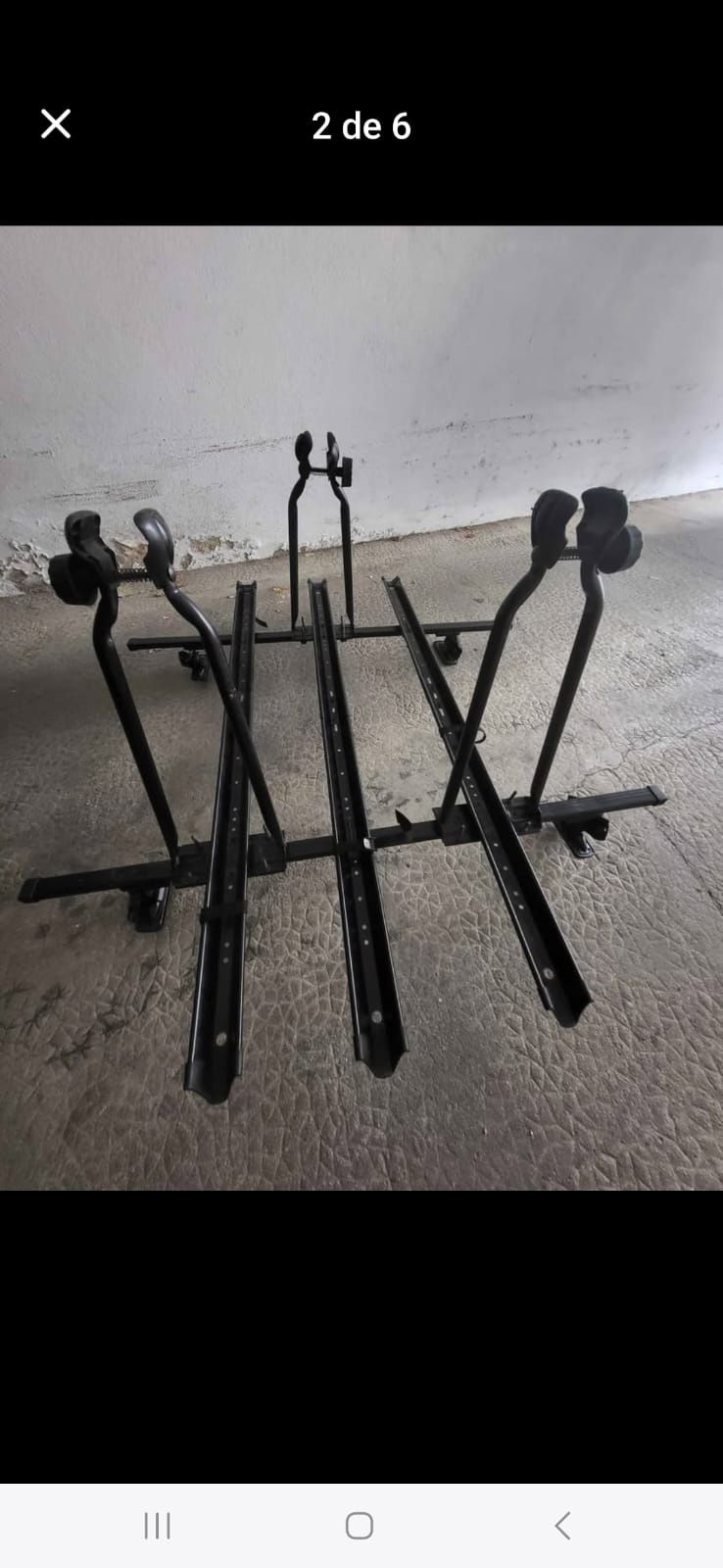 Suporte bicicleta para carro