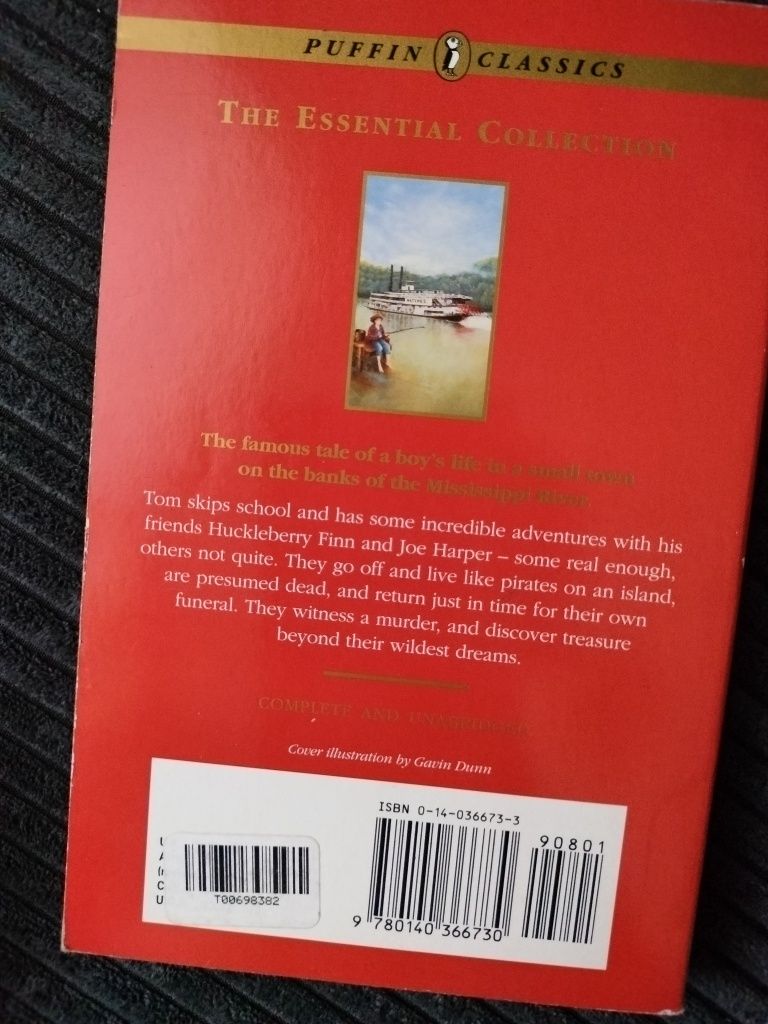 Adventures of Tom Sawyer Mark Twain przygody Tomka Sawyera po angielsk
