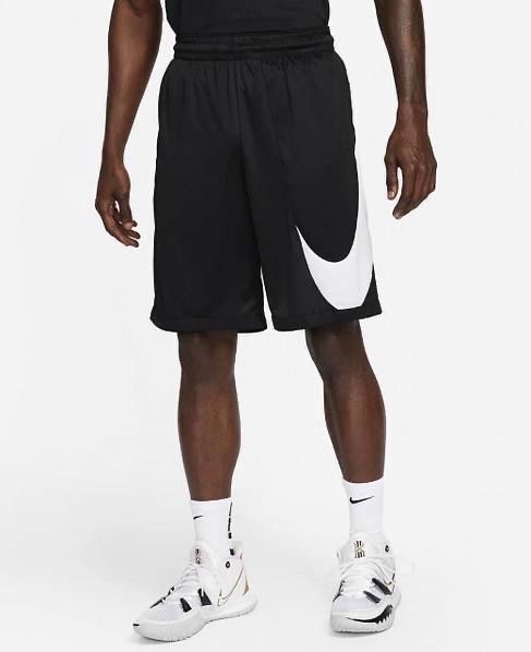 Шорти Nike Big Swoosh чорні/ шорти найк біг свуш/ спортивні шорти