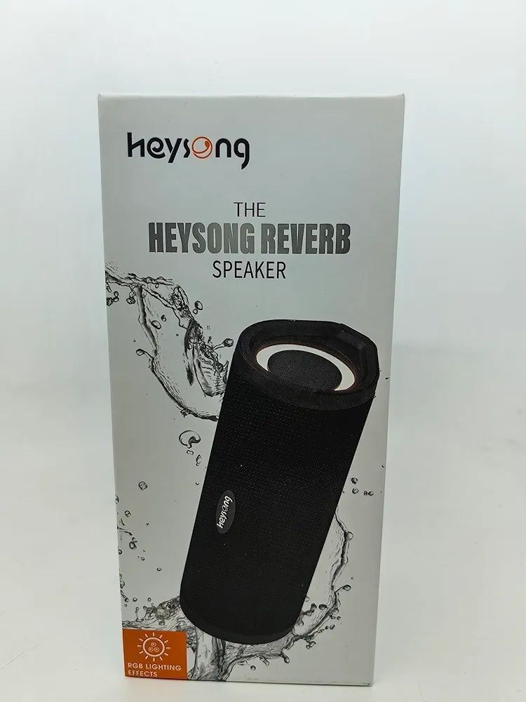 Głośnik HeySong bluetooth speaker portable. Water proof