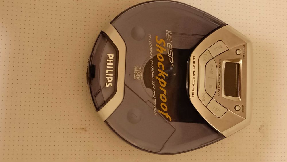 Discman Philips 12 ESP Shockproof