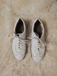 buty skórzane alba teci 37 1/2 made in italy białe