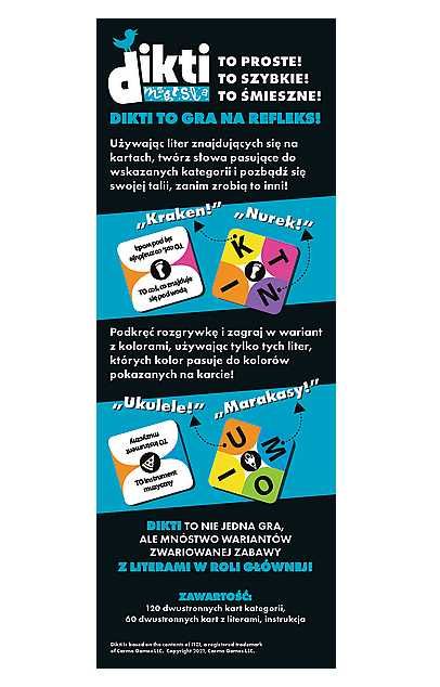 Gra Logiczna Dikti Trefl Polski Produkt *NOWA*