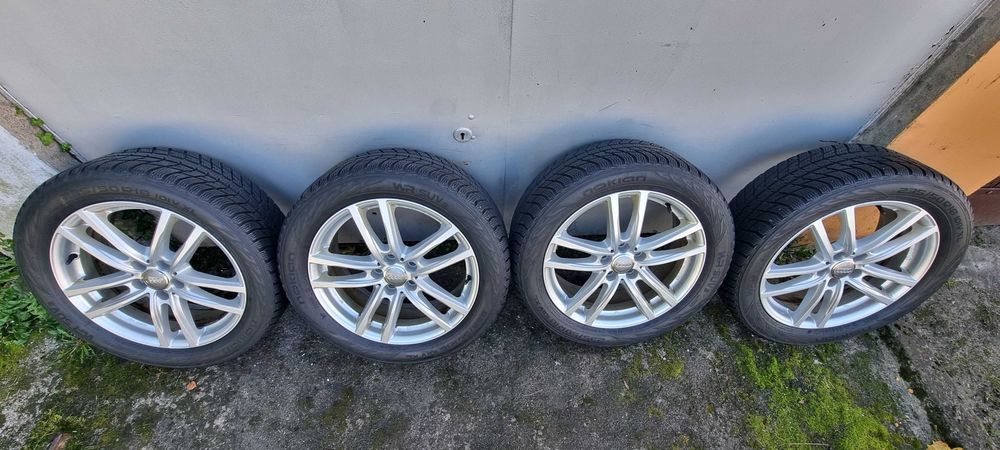 Alufelgi Audi 18 Cali A 6, A 7, Q3, Q4, Q5 na Oponach Zimowych