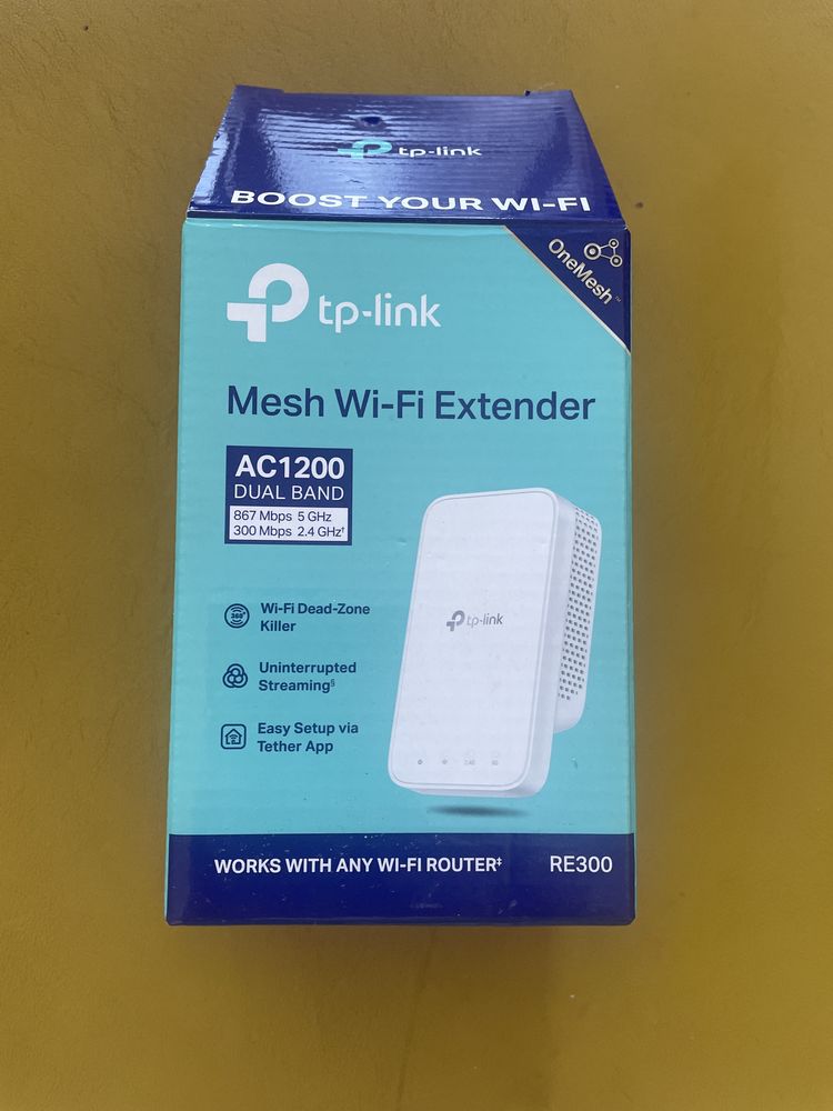 Tp-link mesh repetidor RE300 AC1200 wifi extender