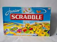 GRA 2 w 1  SCRABBLE Junior Mattel układanka literki krzyzówka