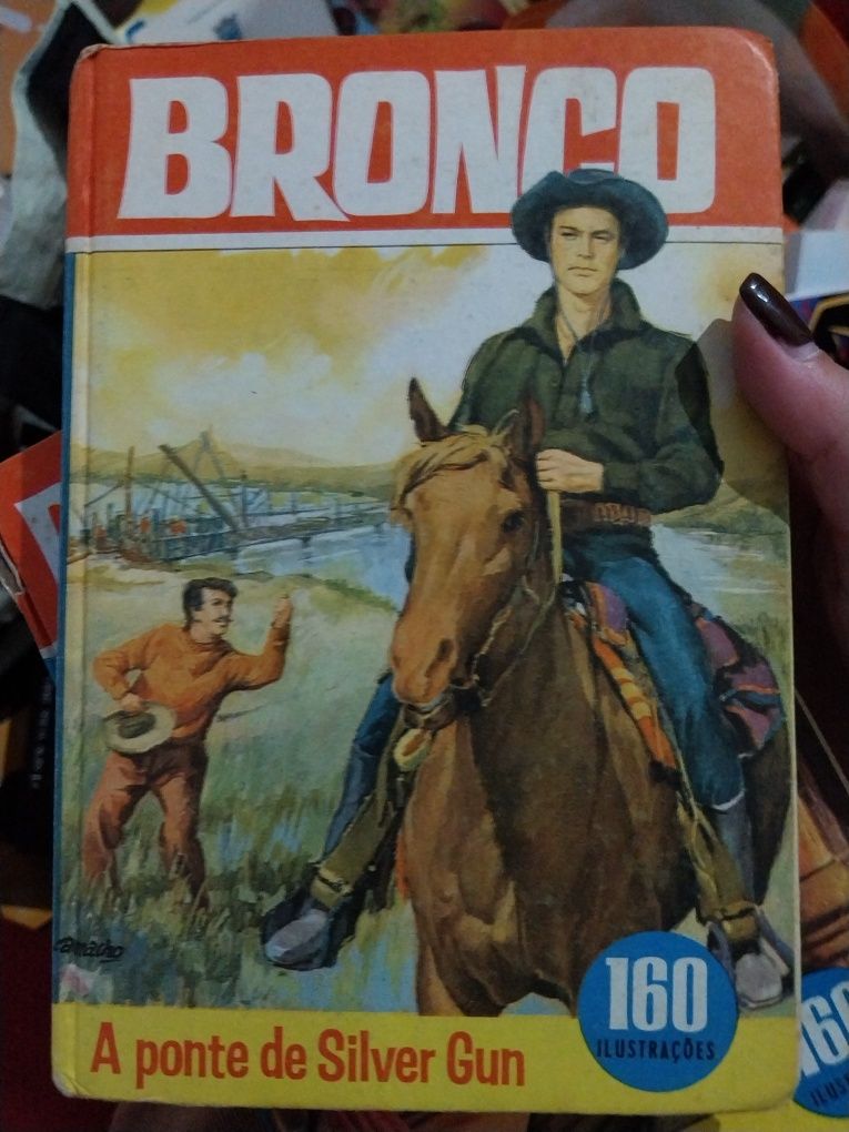 Livros de cowboys antigos