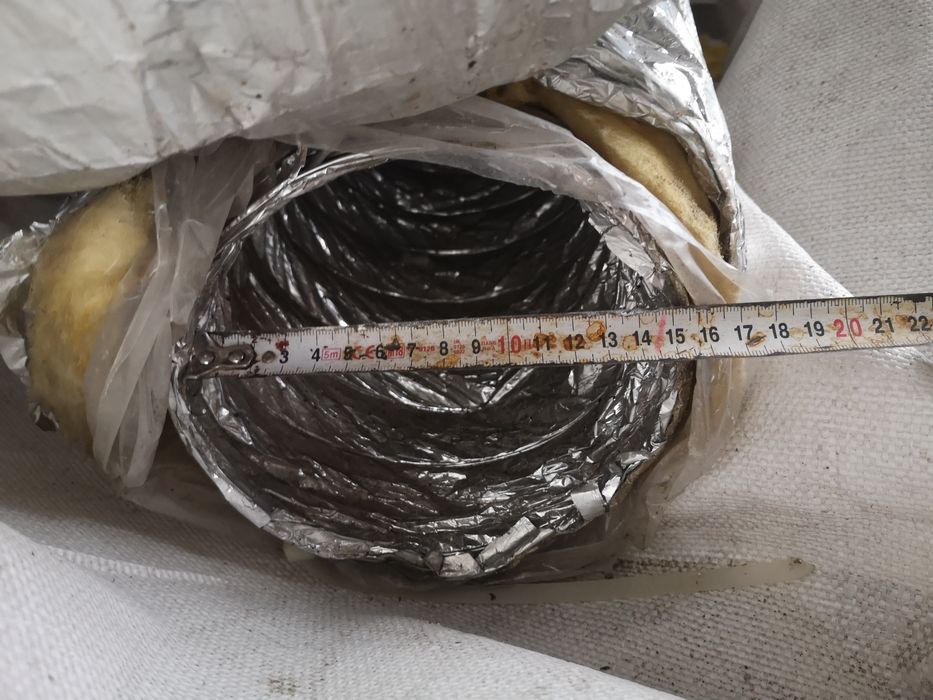 Osłona izolacyjna, otulina do kanałów 150 mm