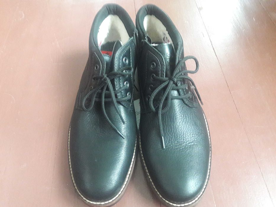 Зимове взуття, шкіряне