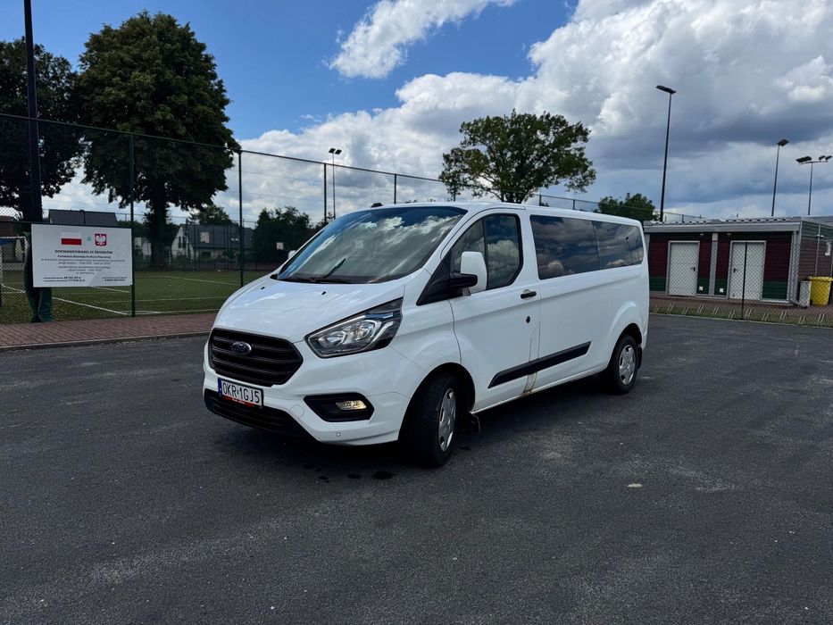Ford Transit Custom Long L2H1 2.0 TDCI 9 osobowy *NAVI *Dzielone fotele *Salon PL FV 23%