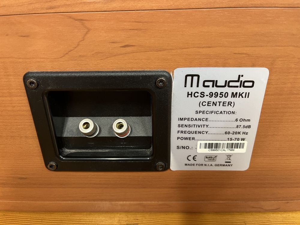 Kolumna Centralna M-Audio HCS-9950MKII