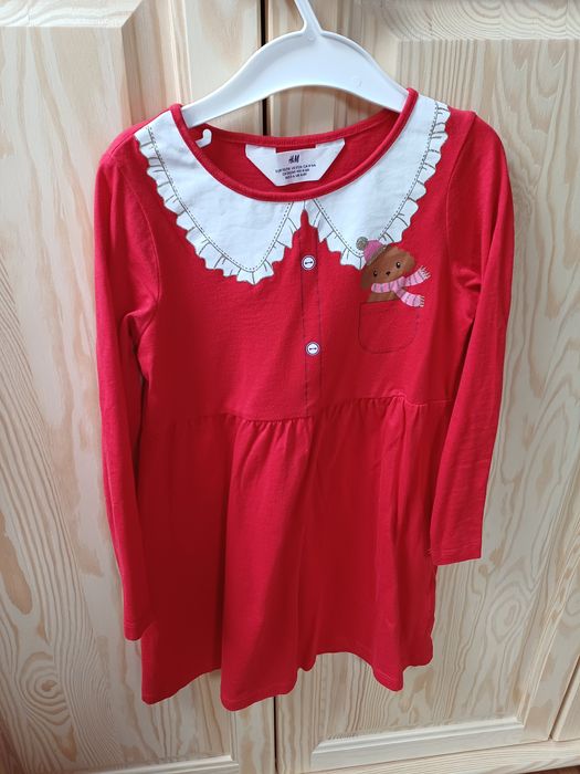 Nowa sukienka H&m na Święta 110 116