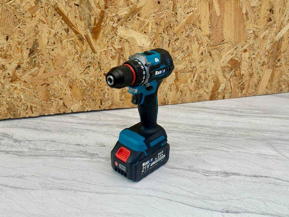 Безщітковий Шуруповерт 60 Нм – Razor BL-60 + АКБ 4.0 Ah