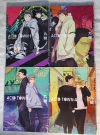 Acid Town tom 1 & 2 & 3 & 4, manga