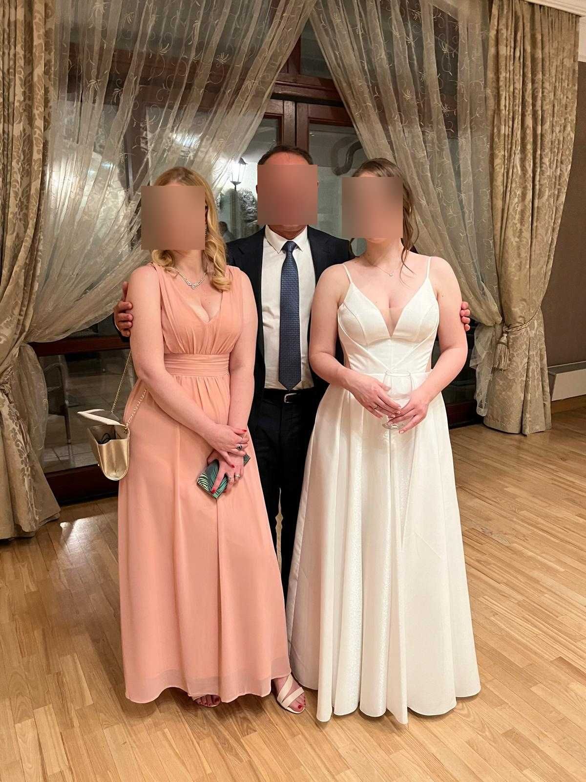 Suknia ślubna szyta na miarę, stan idealny