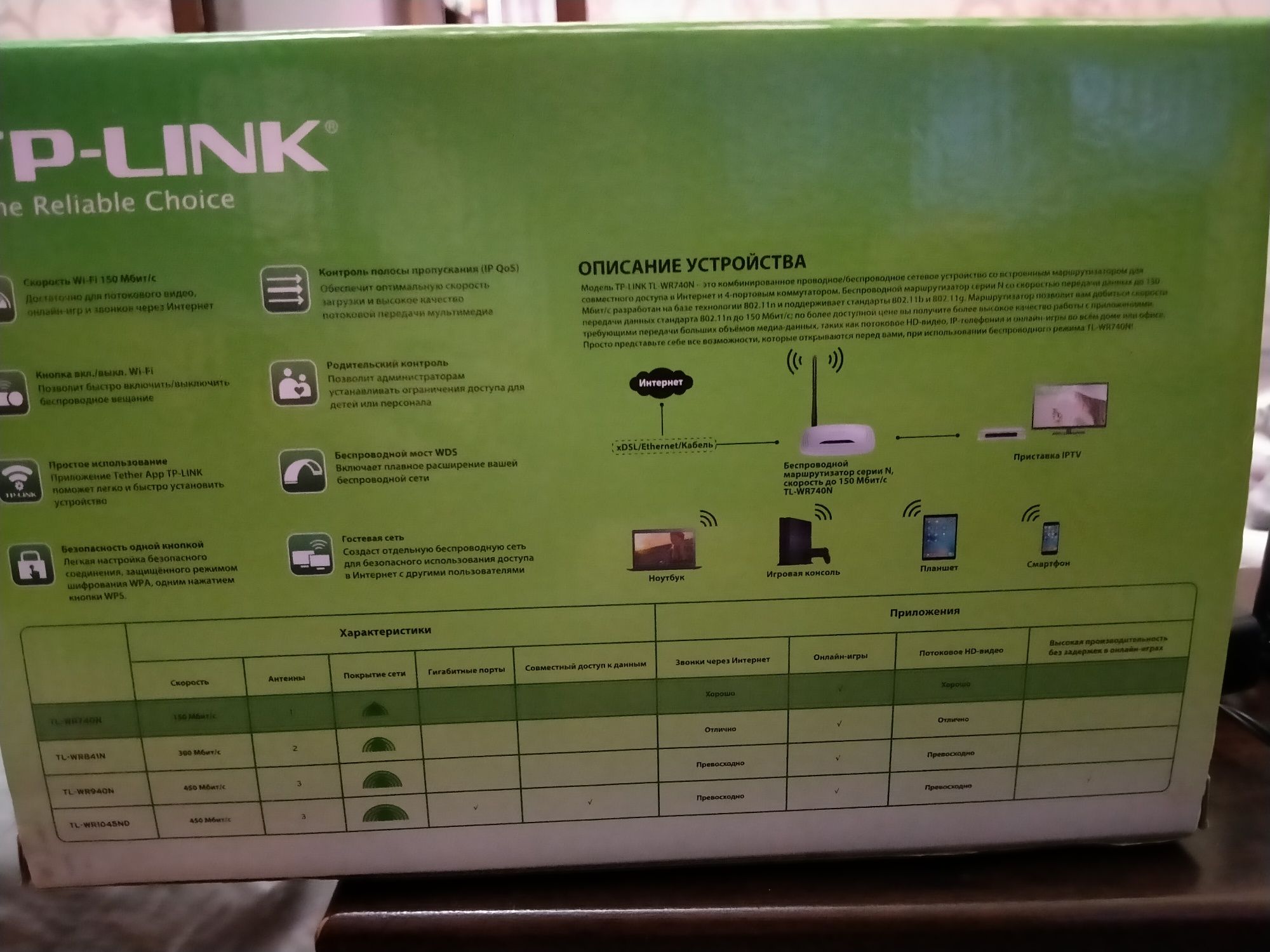 Роутер tp-link TL-WR841N