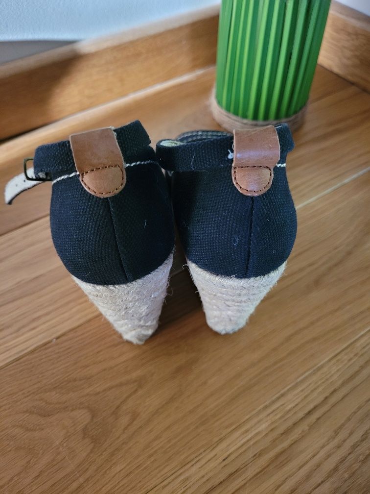 Sandały espadryle koturn r. 36 pepe jeans nowe