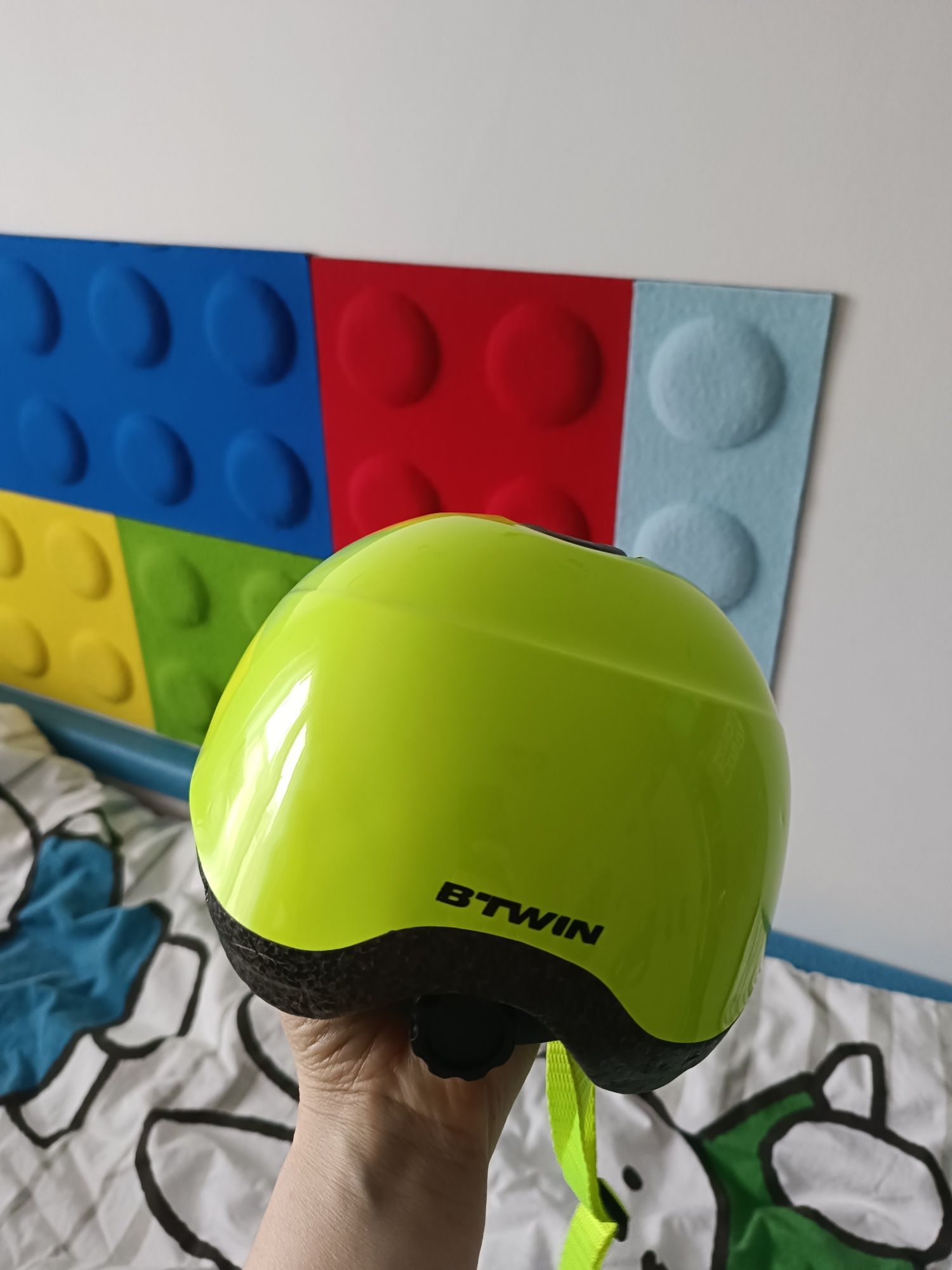 Kask dziecięcy na rower hulajnogę Decathlon Btwin