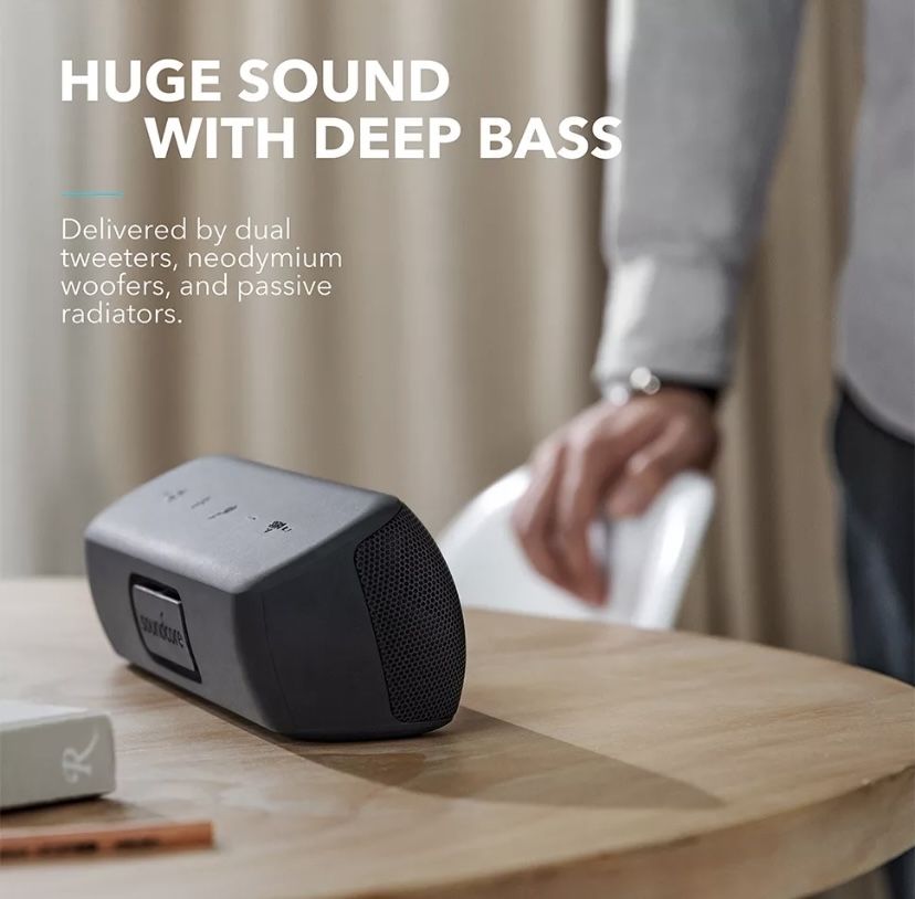 Портативна колонка Anker SoundCore Motion+, motion plus, bluetooth