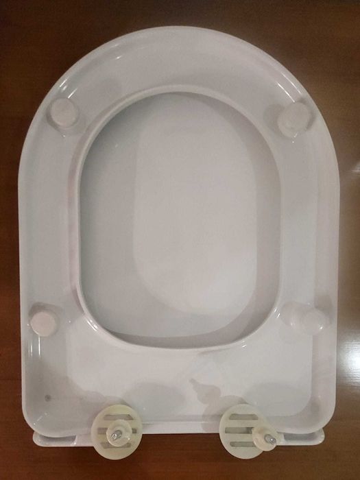 Tampo de sanita Induza/Saninduza - modelo Alfa - Duroplast branco