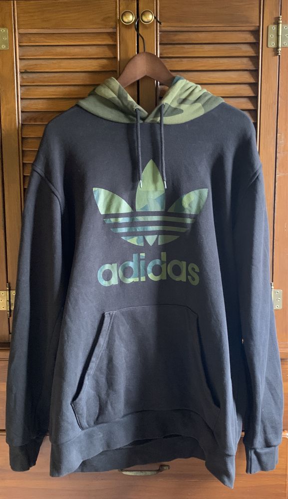 Bluza adidas Camo FM3358 Moro