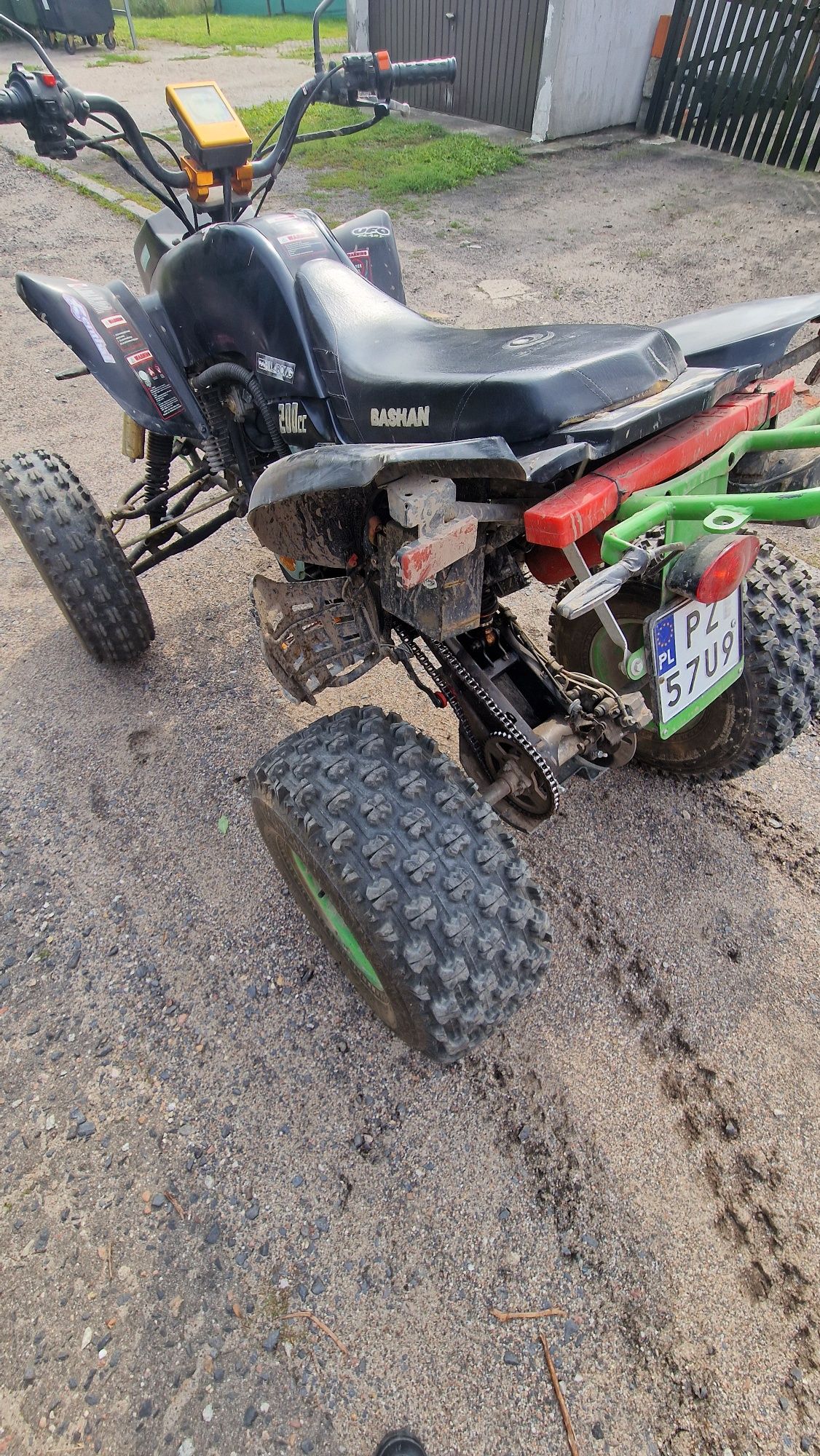 Quad Bashan 200 Zarejestrowany Opłacony