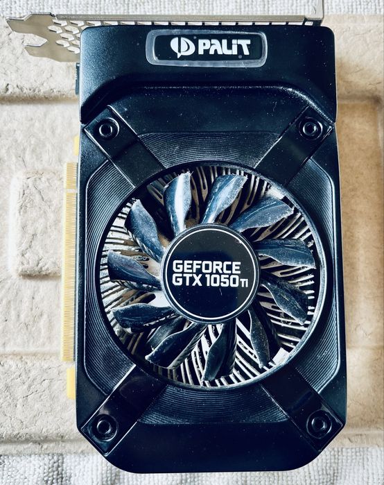 Видеокарта Palit PCI-Ex GeForce GTX 1050 TI + блок питания Chieftech