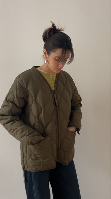 TAION КУРТКА, хакі кольору. Японська куртка чоловіча куртка, унісекс