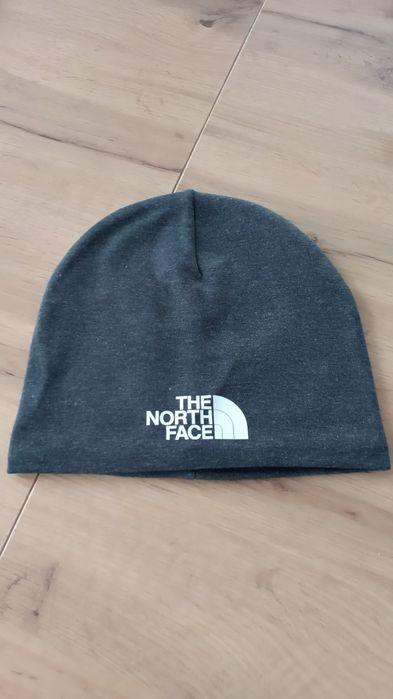 Czapka zimowa męska z polarem w środku kolor grafitowy nowa