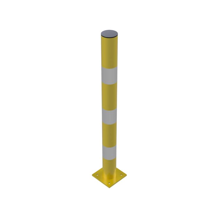 Słupek stalowy ochronny parkingowy FI 88,9 x 1000 mm BHP
