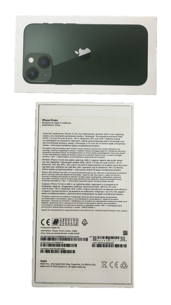 iPhone 13 mini Zielony