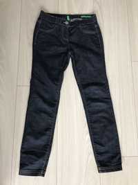 Benetton spodnie jeansowe rurki 8-9 lat 140 cm jak nowe