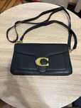 Сумка клатч в стиле Coach черная