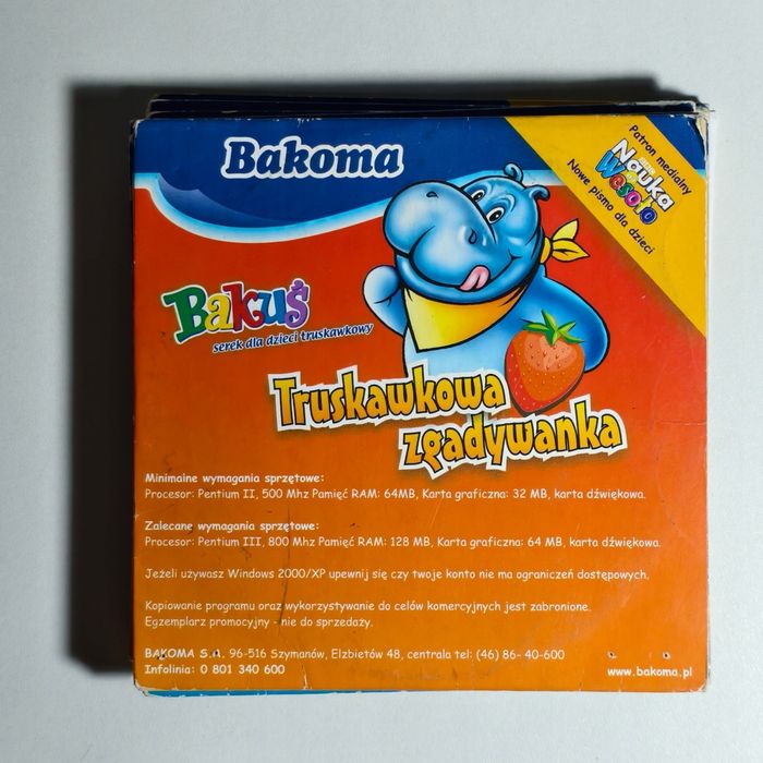 Gra PC - bakuś bakoma Truskawkowa zgadywanka