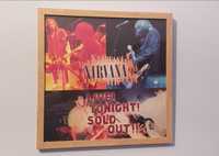 Nirvana Laserdisc "Live Tonight Sold out" w ramce