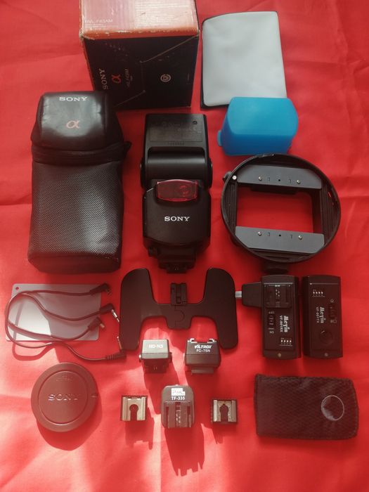 Фотоспалах SONY Вспышка HVL F43 AM рабочая
