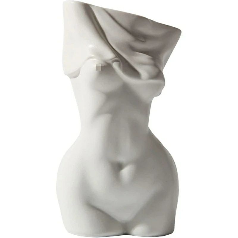 Vaso Corpo de Mulher Estátua