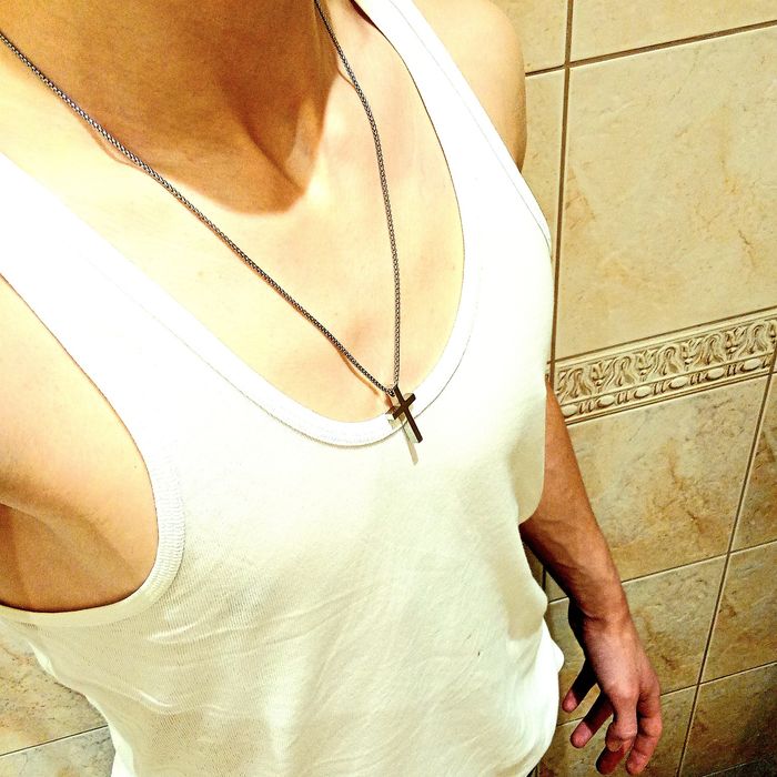 Wisiorek z Krzyżykiem Srebrny